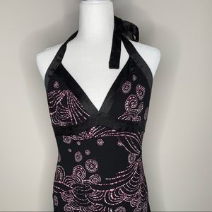 BEBE Halter Dress